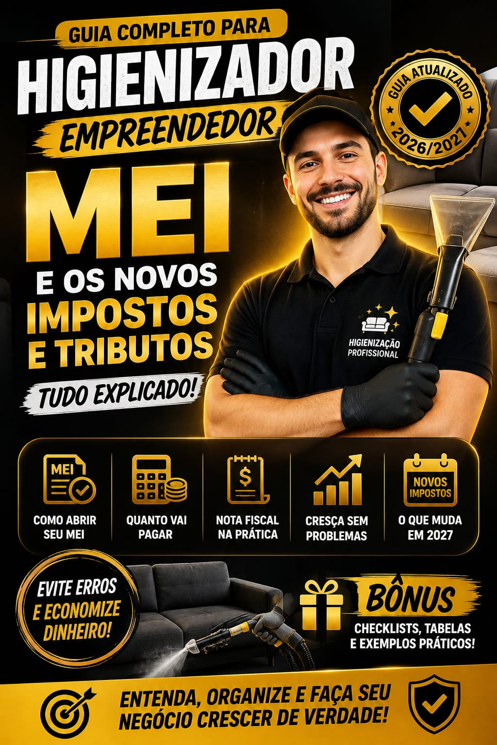 Capa do produto Guia do Higienizador Empreendedor